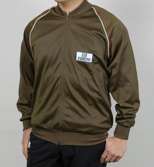 イタリア陸軍 ESERCITO ブラウン トレーニングジャケット 新品 E36N=