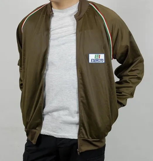 イタリア陸軍 ESERCITO ブラウン トレーニングジャケット 新品 E36N=