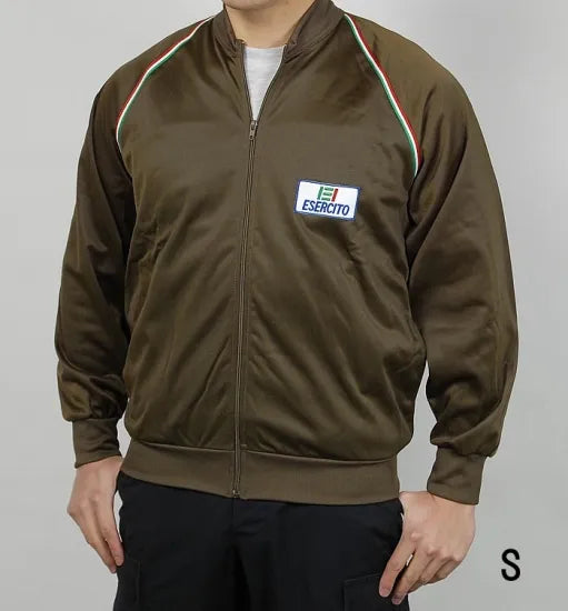 イタリア陸軍 ESERCITO ブラウン トレーニングジャケット 新品 E36N=