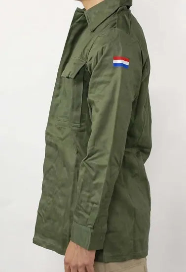 オランダ軍 OD ファティーグシャツ 新品 D12N=