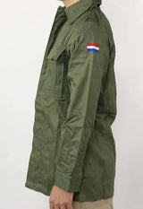 オランダ軍 OD ファティーグシャツ 新品 D12N=