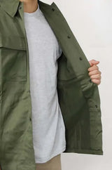 オランダ軍 OD ファティーグシャツ 新品 D12N=