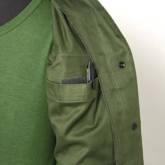オランダ軍 OD ファティーグシャツ 新品 D12N=