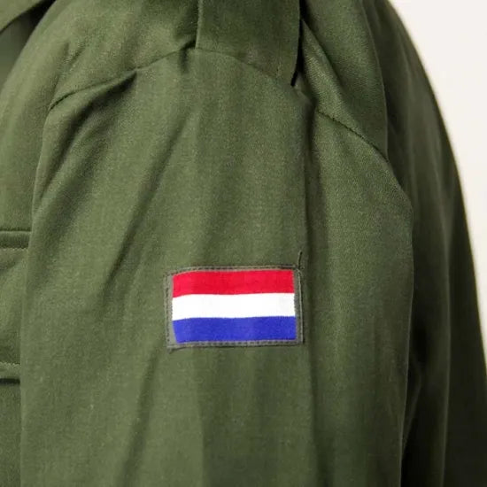 オランダ軍 OD ファティーグシャツ 新品 D12N=