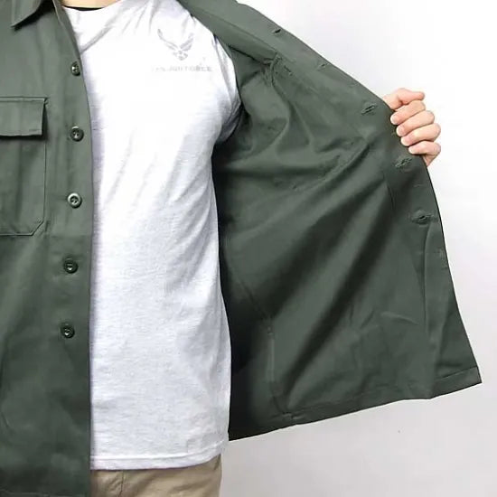 ベルギー軍 OD ファティーグシャツ 新品 =