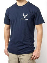 U.S.AIR FORCE ネイビー ミリタリーTシャツ 新品 T46NF-