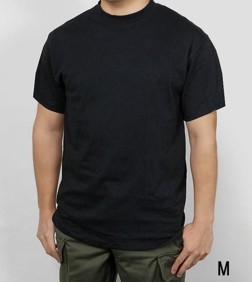 U.S. ブラック SOFFE ミリタリーTシャツ 新品 T56N-