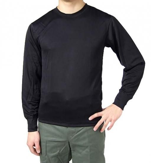 ＵＳ．ポーラテック、ブラック、ロングシャツ 新品 T52N-