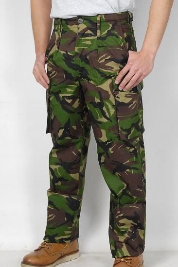 イギリス軍 DPM カモフラージュ ライトウェイト コンバットパンツ 新品 -