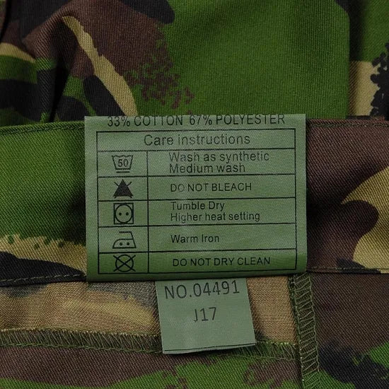 イギリス軍 DPM カモフラージュ ライトウェイト コンバットパンツ 新品 -