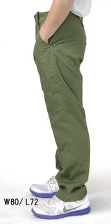 イギリス軍 OD ベイカーパンツ USED 201UB-