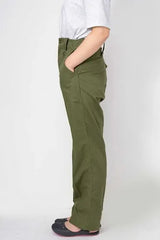 イギリス軍 OD ベイカーパンツ USED 201UB-