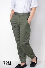 【スモール特価】フランス軍 OD F-2 パラシュートパンツ 新品 421N-SB=