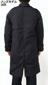 アメリカ軍 ブラック ステンカラーコート 新品