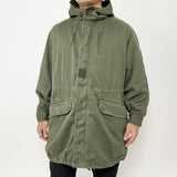 フランス軍 OD M-64 フィールドパーカー ボアライナー付 USED 424LU