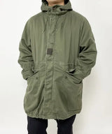 フランス軍 OD M-64 フィールドパーカー ボアライナー付 USED 424LU