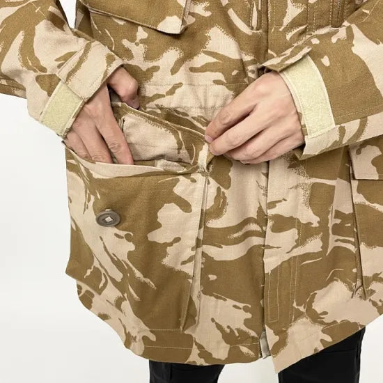 イギリス軍 DPM デザートカモ ウインドプルーフ コンバット スモックパーカー 新品 427N