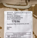 イギリス軍 DPM デザートカモ ウインドプルーフ コンバット スモックパーカー 新品 427N