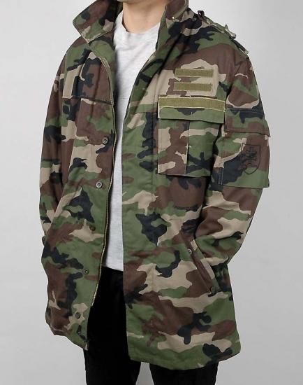チェコ軍 カモフラージュ M-89 フィールドパーカー 新品 479N