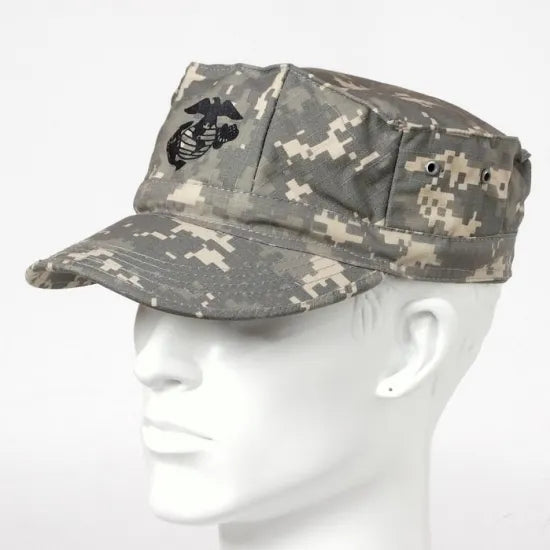 USMC OD/ACU マリーンロゴ付 ユーティリティキャップ 新品 M12N-