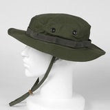(8/30まで特価)U.S. ODグリーン ジャングルハット 新品 M33N-
