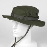 (8/30まで特価)U.S. ODグリーン ジャングルハット 新品 M33N-