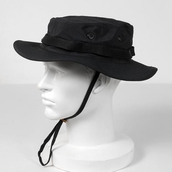 U.S. ブラック ジャングルハット 新品 M34-
