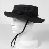 U.S. ブラック ジャングルハット 新品 M34-
