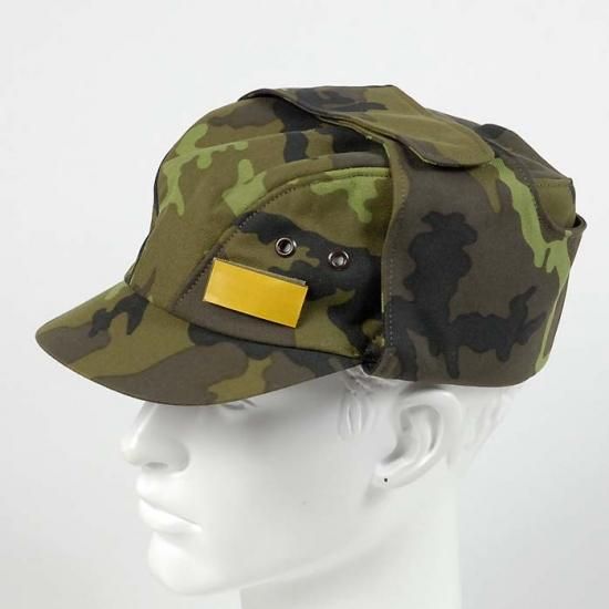 チェコ軍 カモフラージュ M-59 ウィンターキャップ 新品 =