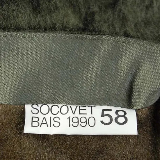 フランス軍 OD ウィンターキャップ 新品 -