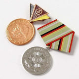 旧東ドイツ軍 ビンテージメダル 新品 -