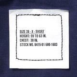 スモール&ビッグ特価 アメリカ沿岸警備隊 USCG ネイビー リップストップ ジャケット 新品 =