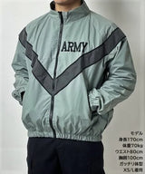アメリカ軍 U.S.ARMY グレー 前期型 IPFU トレーニングジャケット 新品 =