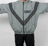 アメリカ軍 U.S.ARMY グレー 前期型 IPFU トレーニングジャケット 新品 =