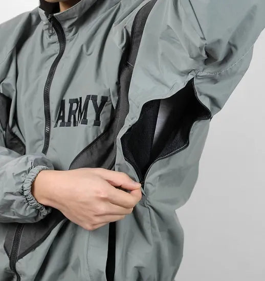 アメリカ軍 U.S.ARMY グレー 前期型 IPFU トレーニングジャケット 新品 =