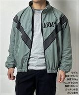 アメリカ軍 U.S.ARMY グレー 前期型 IPFU トレーニングジャケット 新品 =