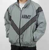 アメリカ軍 U.S.ARMY グレー 前期型 IPFU トレーニングジャケット 新品 =