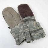 アメリカ軍 ACU デジタルカモ キルティングライナー付 極寒地用ミトングラブ USED 21AU=