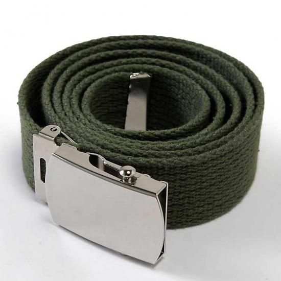アメリカ軍 GI OD ウェブベルト 新品 115N-