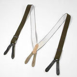 ドイツ軍 OD サスペンダー 新品 194N-