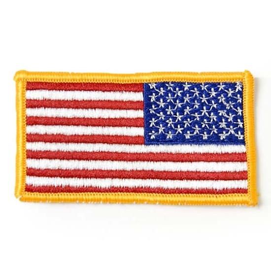 アメリカ軍 星条旗 右肩用 フラッグワッペン 新品 2CRGI-