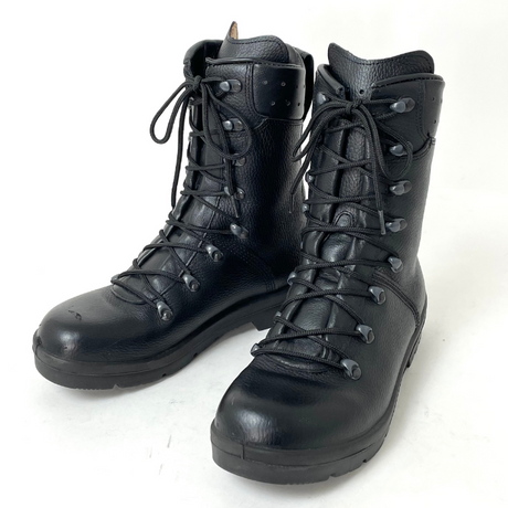 スウェーデン軍 ブラック TRETORN コンバットブーツ (上質USED スウェーデン軍 ブラック TRETORN コンバットブーツ (上質USED