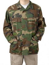 アメリカ軍 ウッドランドカモ ABDU エアクルー コンバットジャケット USED =