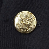 アメリカ陸軍 U.S.ARMY ブラック ドレスジャケット 階級章付 USED