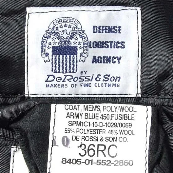 アメリカ陸軍 U.S.ARMY ブラック ドレスジャケット 階級章付 USED