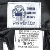 アメリカ陸軍 U.S.ARMY ブラック ドレスジャケット 階級章付 USED