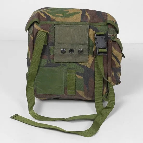 イギリス軍 DPM カモフラージュ ガスマスク ショルダーバッグ USED =