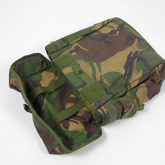 イギリス軍 DPM カモフラージュ ガスマスク ショルダーバッグ USED =