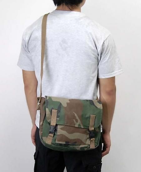 ミリタリー リメイク ショルダーバッグ 新品 -