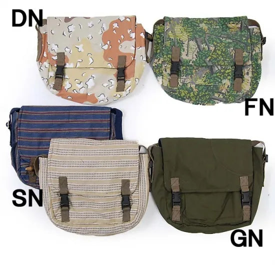 ミリタリー リメイク ショルダーバッグ 新品 -